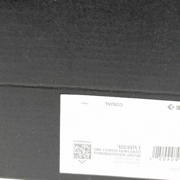 Converse Shoes Womens Ctas High Street MID Natural 170935F Canvas Beige Ivory - Picture 9 of 11